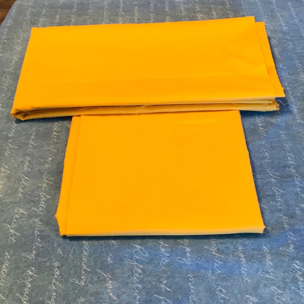 Fabric 5 Yards Yellow Cotton $20.